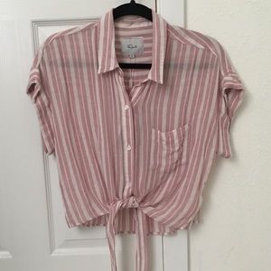 Rails Short sleeve button up